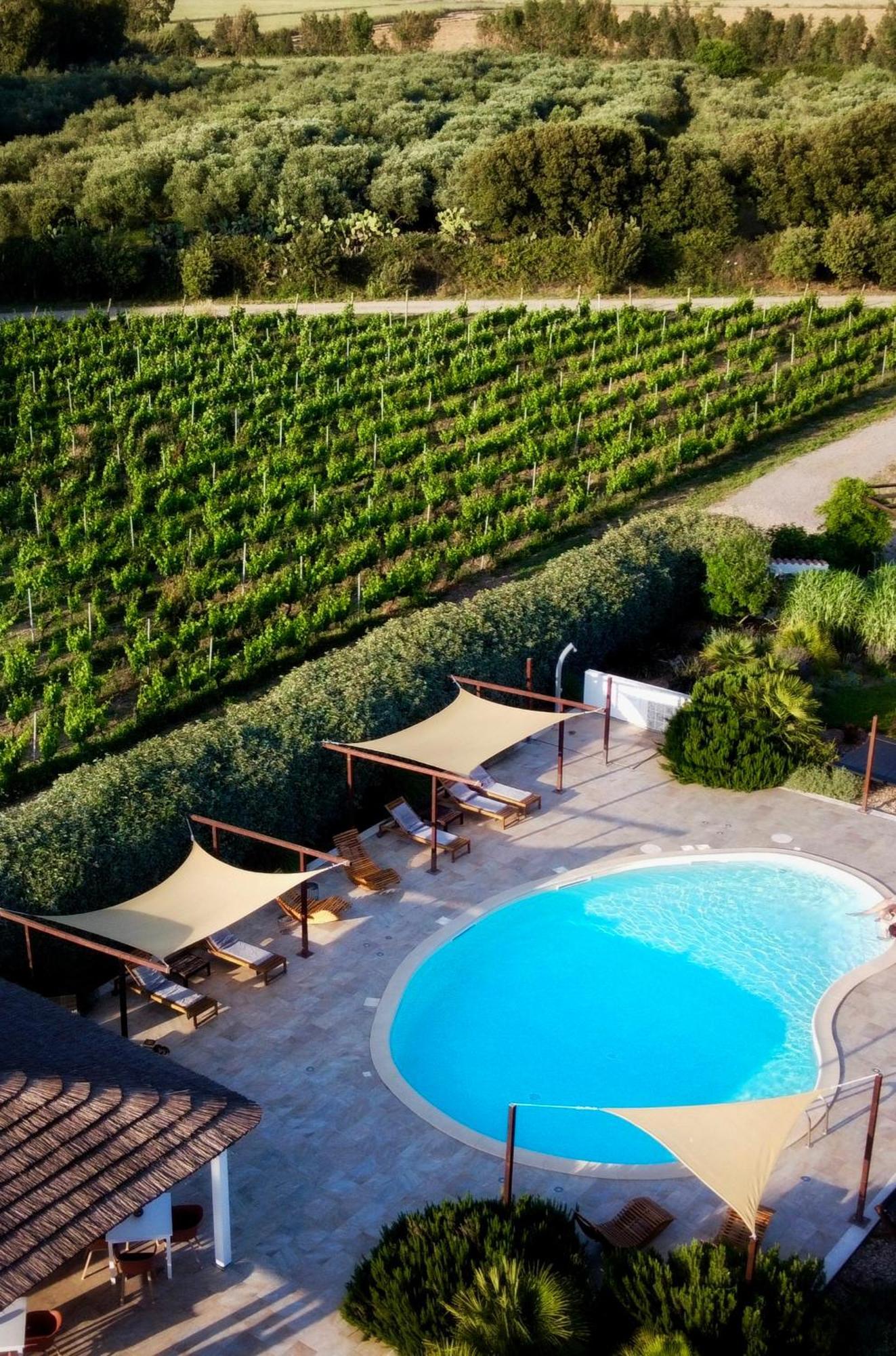 Is Cheas Wine Farm Boutique Hotel San Vero Milis Exteriér fotografie